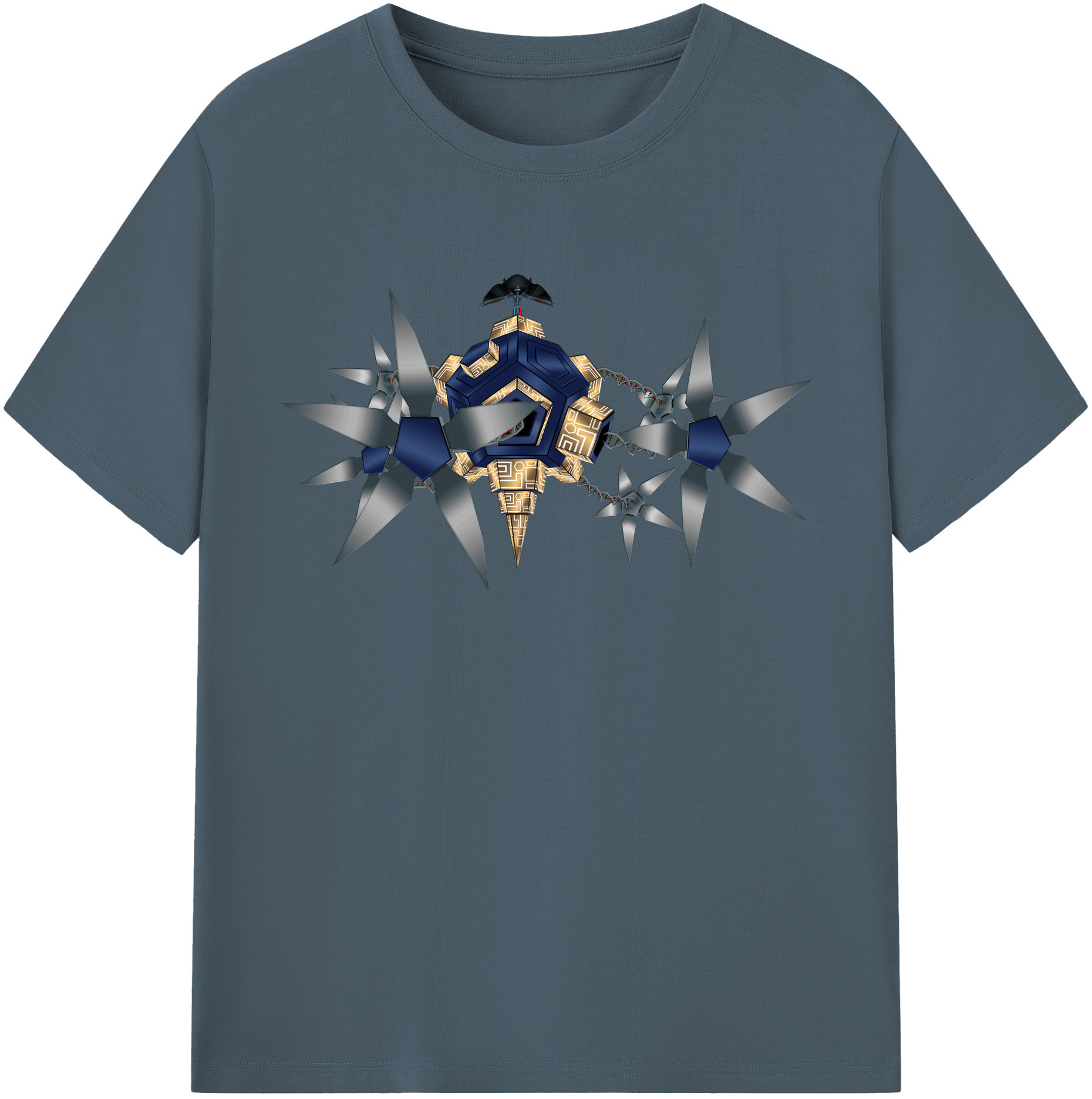 （画像用） Digimon デジタルモンスター/デジモン 綿100％半袖Tシャツ（フロントプリント）